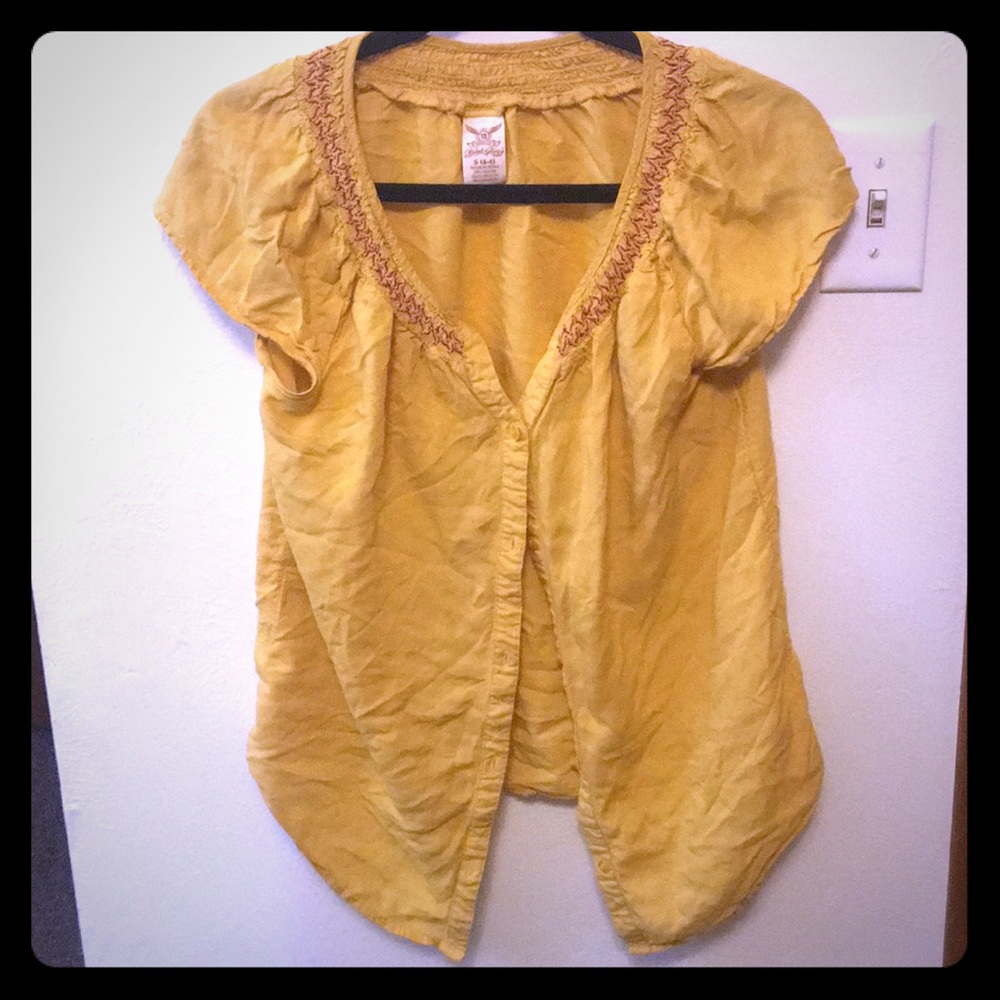 Faded Glory, custard blouse